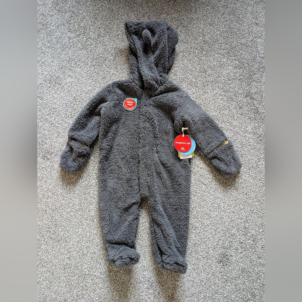 Magnetic Me Fleece Gray Pram 3-6 Months